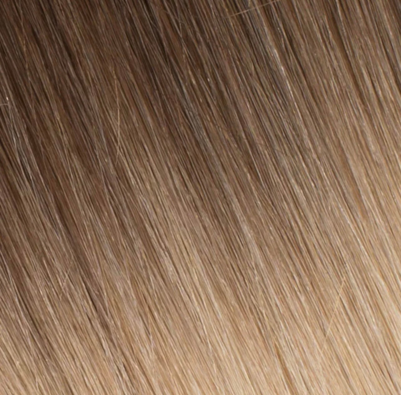 Flex Wefts Rooted Walnut Blonde 8/14