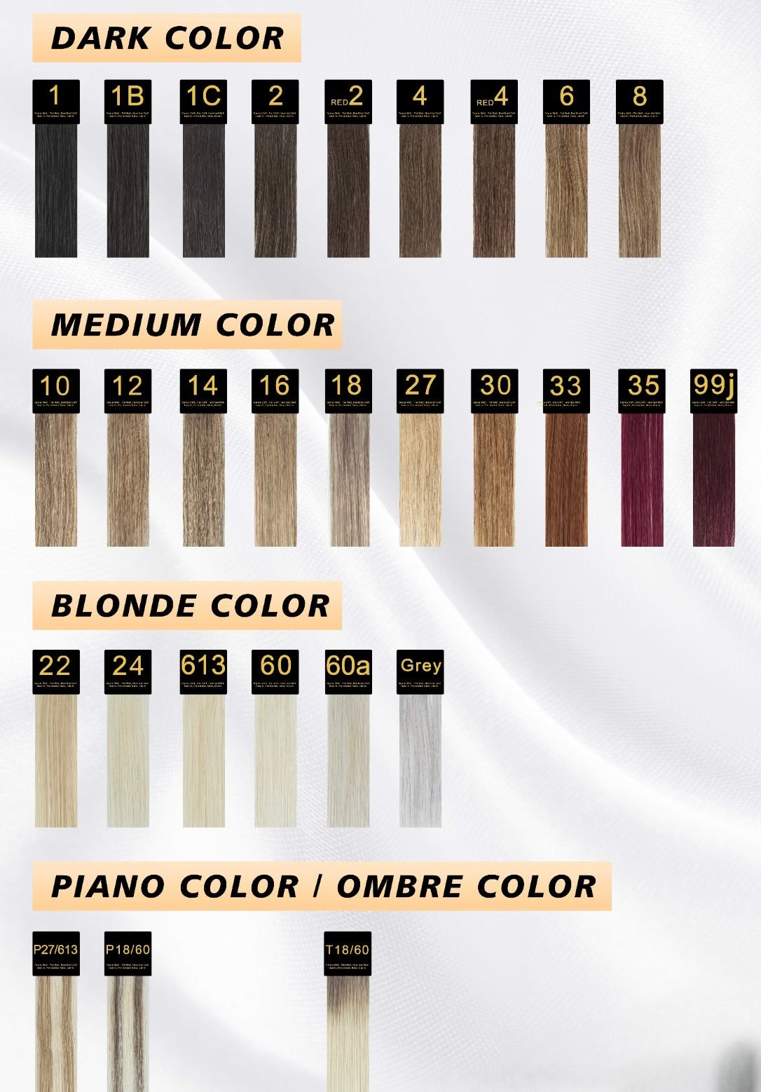 Flex Wefts - 100g - #Grey