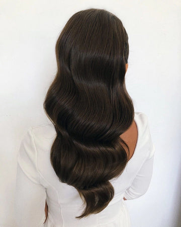 Madame Lace Clip Ins-  Dark Brown