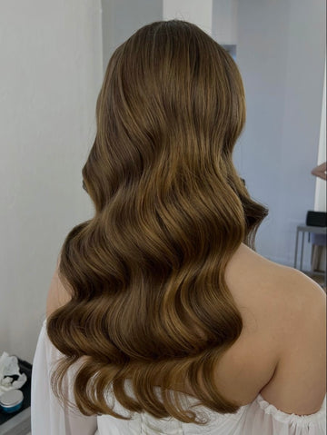 Madame Lace Clip Ins-  Deep Chestnut Brown