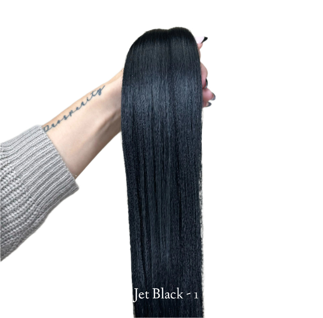 Infinity Weft  Natural Wave - Jet Black